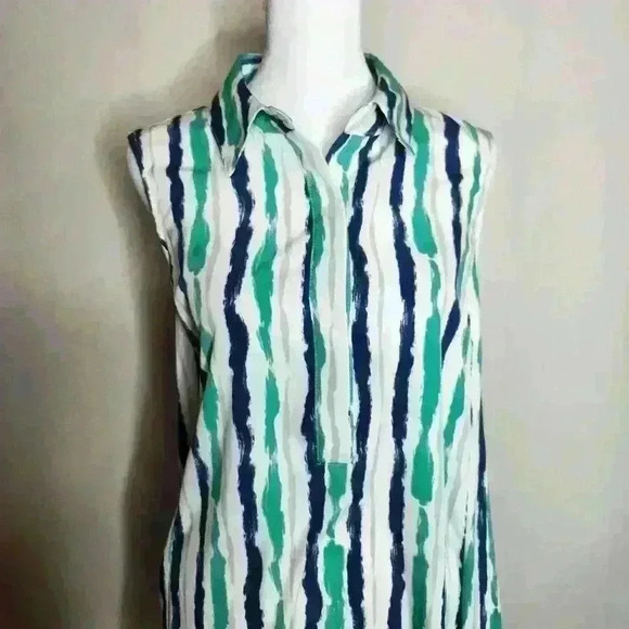 Alfani women's geometric collared shift dress size 4 - Picture 5 of 8